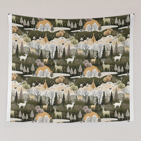 Item preview, Winterland Christmas designed and sold by Alessandro Remo Mazzoni Remotextiles.