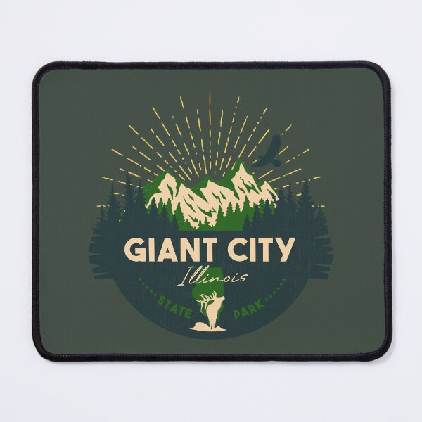Item preview, Giant City State Park Illinois - IL Badge Souvenir Sunset designed and sold by mountainfad.