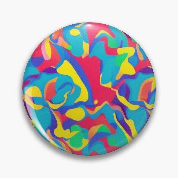 Item preview, Abstract Colorful Paint Spill designed and sold by calibrit.