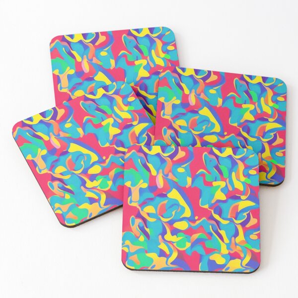 Item preview, Abstract Colorful Paint Spill designed and sold by calibrit.