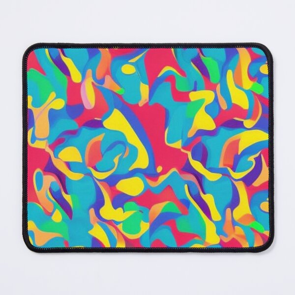 Item preview, Abstract Colorful Paint Spill designed and sold by calibrit.