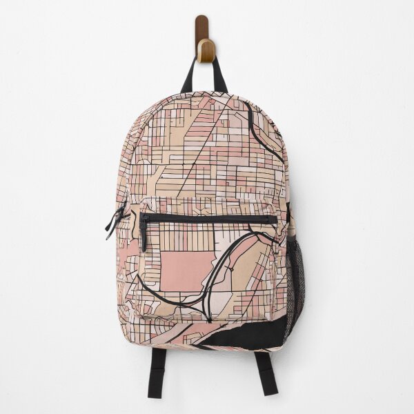 Item preview, Toledo Map Pattern in Soft Pink Pastels designed and sold by PatternMaps.
