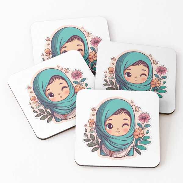 Item preview, Cute hijab woman designed and sold by akramus.