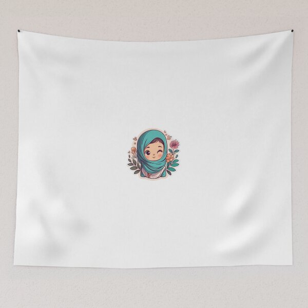 Item preview, Cute hijab woman designed and sold by akramus.