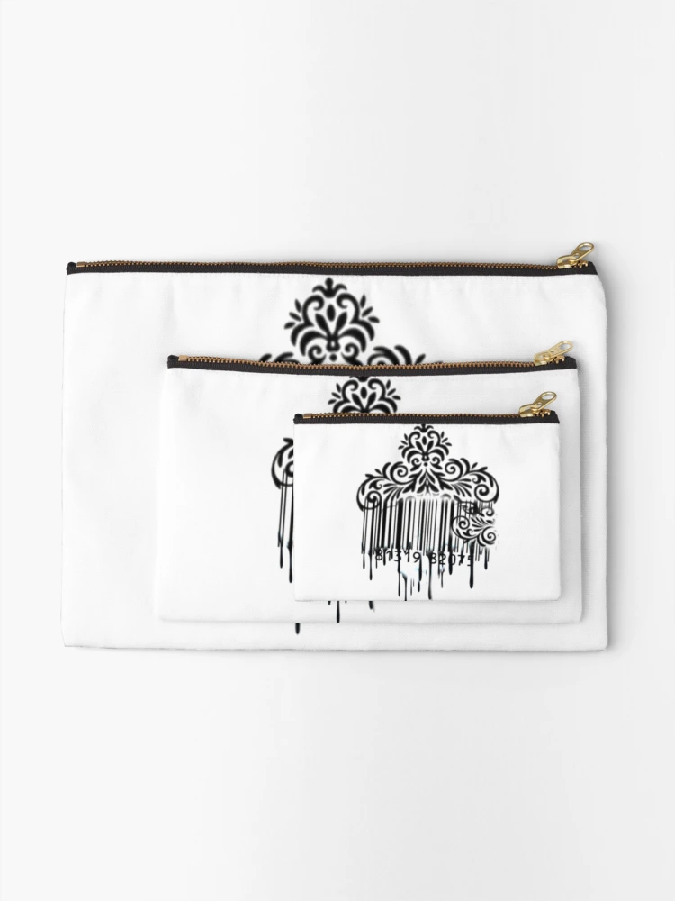 Thumbnail 2 of 4, Zipper Pouch, bar code designed and sold by Ranikhan.