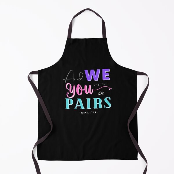 Item preview, And We Created You In Pairs Colored Text designed and sold by whobxwttnij32.