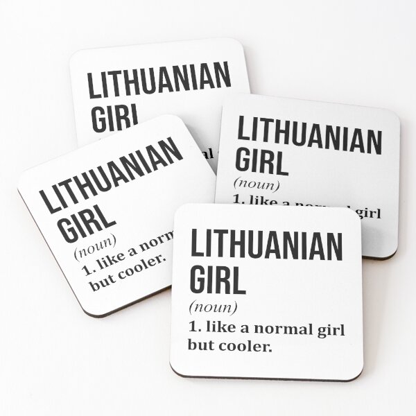 Item preview, Lithuanian Girl Definition Lithuania designed and sold by XCIV.