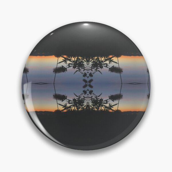 Item preview, Sunset Silhouetted Bottle Brush Photo Pattern designed and sold by vallisrowe.