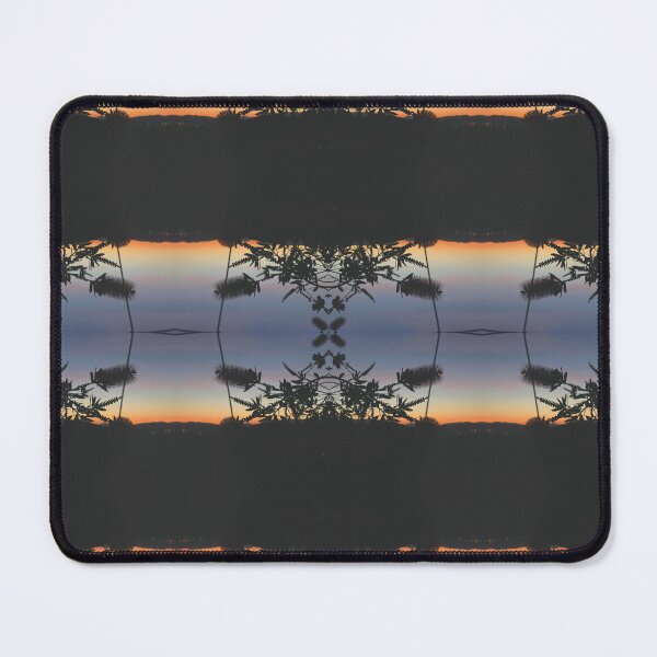 Item preview, Sunset Silhouetted Bottle Brush Photo Pattern designed and sold by vallisrowe.