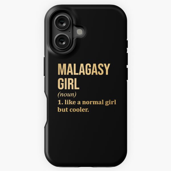 Item preview, Malagasy Girl Definition Madagascar in Gold designed and sold by XCIV.