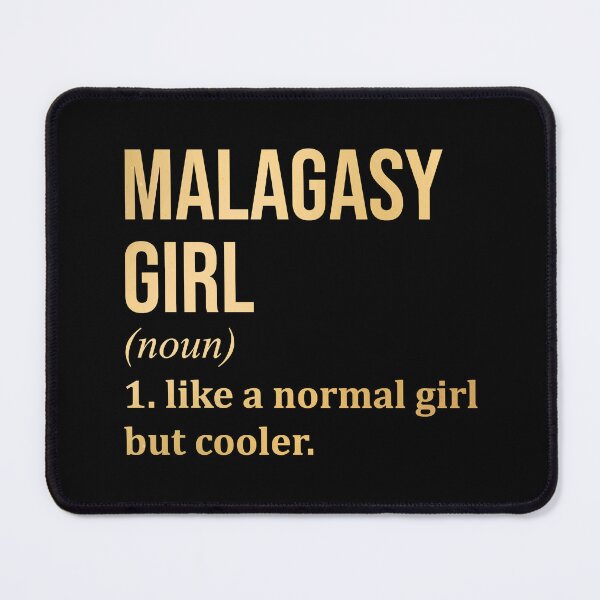Item preview, Malagasy Girl Definition Madagascar in Gold designed and sold by XCIV.