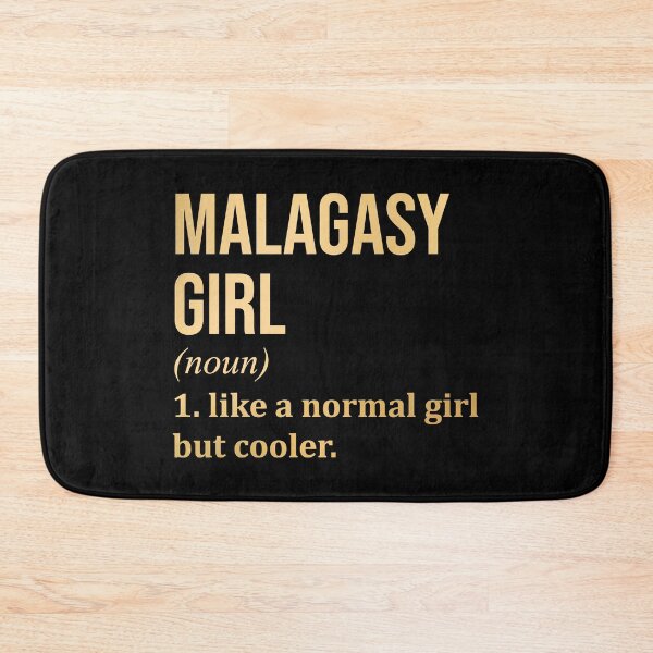 Item preview, Malagasy Girl Definition Madagascar in Gold designed and sold by XCIV.