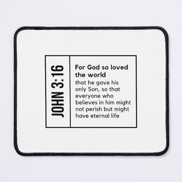 Item preview, For God so loved the world - John 3:16 designed and sold by shopfindingbeni.