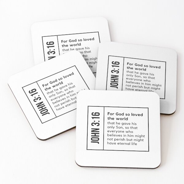 Item preview, For God so loved the world - John 3:16 designed and sold by shopfindingbeni.