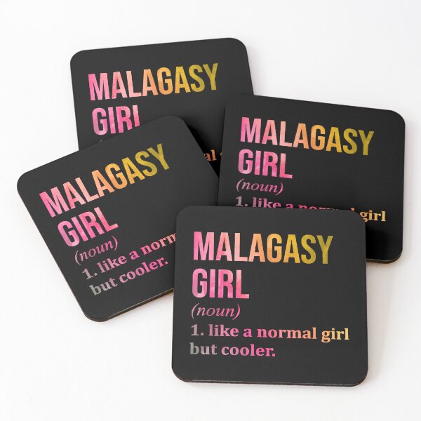 Item preview, Malagasy Girl Definition Madagascar in Watercolor designed and sold by XCIV.