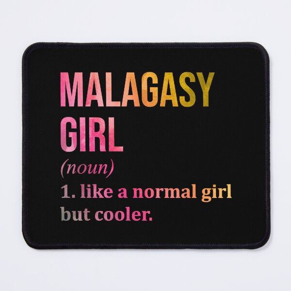 Item preview, Malagasy Girl Definition Madagascar in Watercolor designed and sold by XCIV.