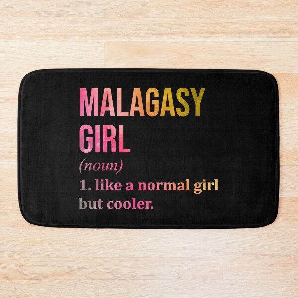 Item preview, Malagasy Girl Definition Madagascar in Watercolor designed and sold by XCIV.