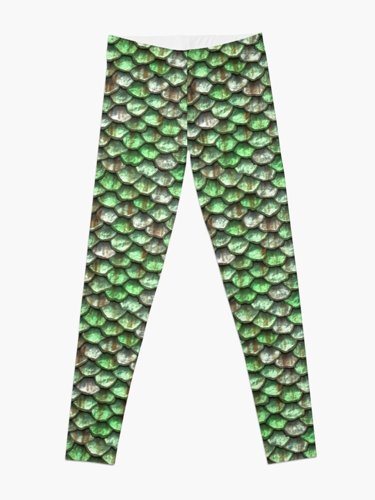Emerald Dragon Scale Mail Leggings for Sale by Filox
