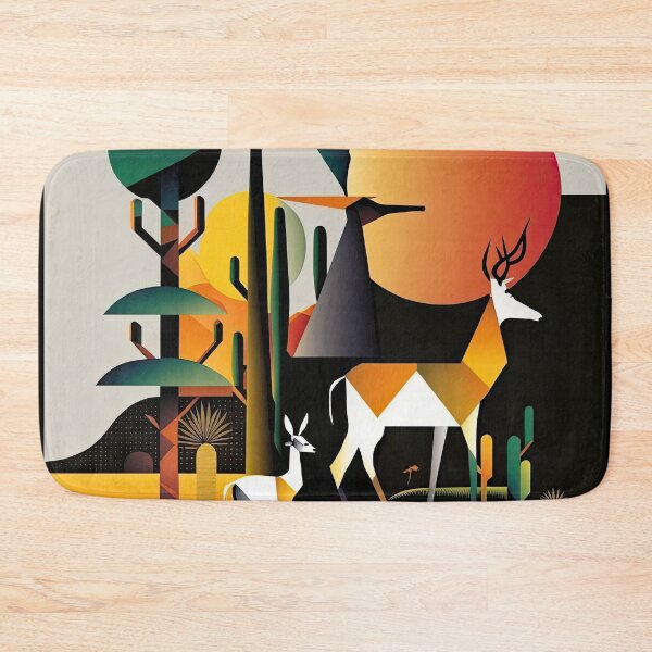Artikelvorschau, African Savanna Bauhaus Design entworfen und verkauft von ArtificialGenes.