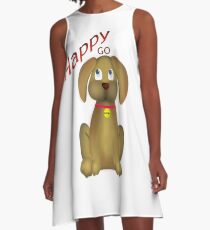 Happy Go Lucky A-Line Dress