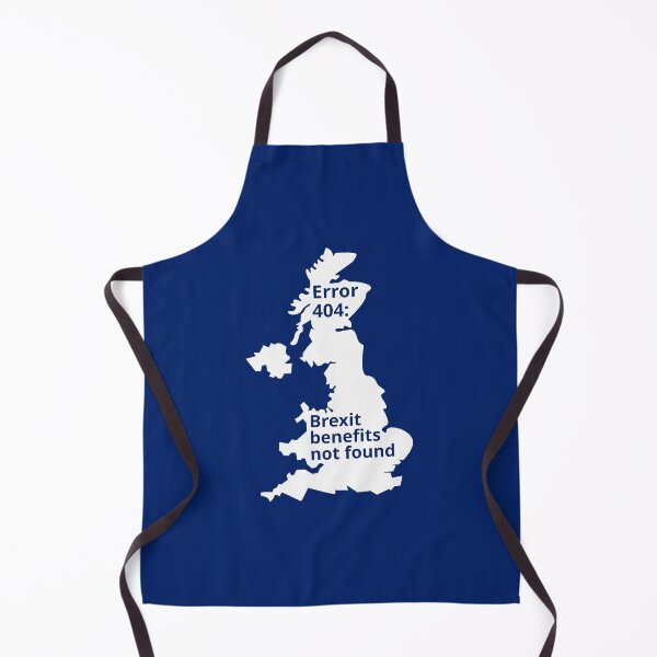 Item preview, Error 404: Brexit benefits not found (for dark background) designed and sold by Jeeb-Arts.