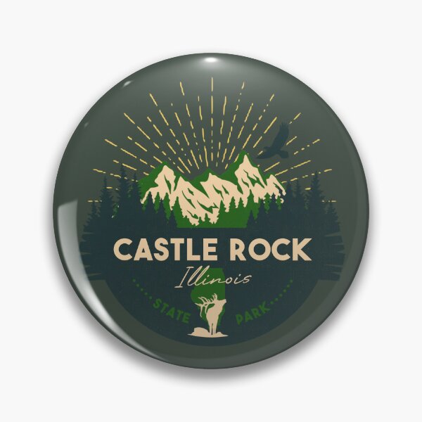 Item preview, Castle Rock State Park Illinois - IL Badge Souvenir Sunset designed and sold by mountainfad.