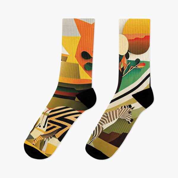 Item preview, African Savanna Bauhaus Design designed and sold by ArtificialGenes.