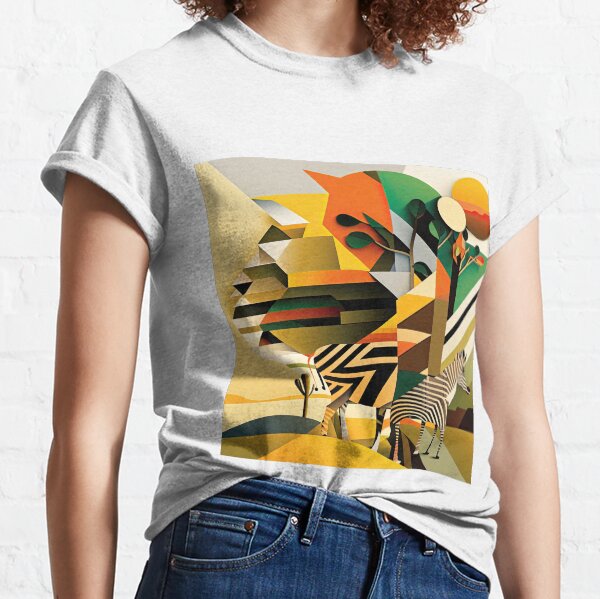 Item preview, African Savanna Bauhaus Design designed and sold by ArtificialGenes.