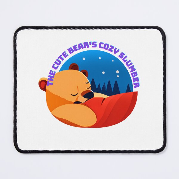 Item preview, The cute bear's cozy slumber designed and sold by JAMESAMORN.