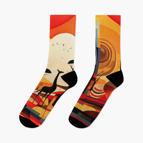 Item preview, African Savanna Bauhaus Design designed and sold by ArtificialGenes.
