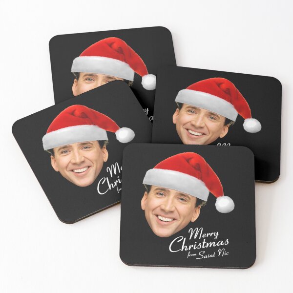 Item preview, Merry Christmas from St Nic-olas Cage   	 designed and sold by ogybsdknb25.