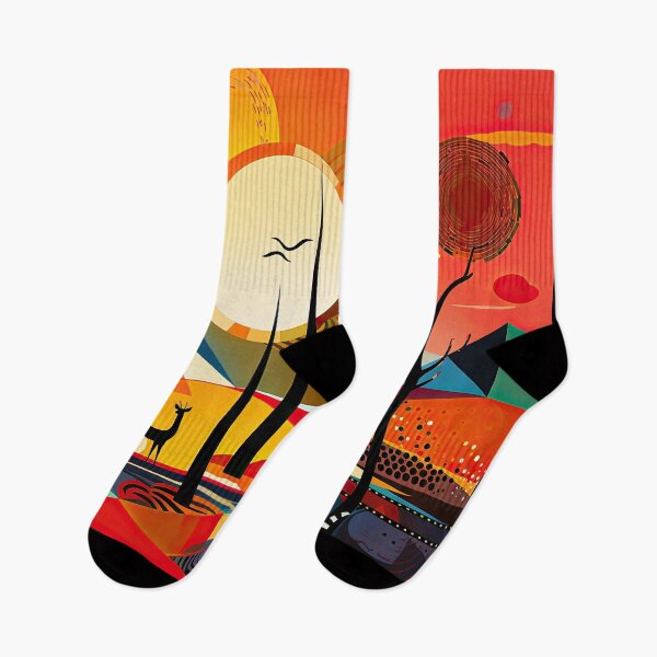 Item preview, African Savanna Bauhaus Design designed and sold by ArtificialGenes.