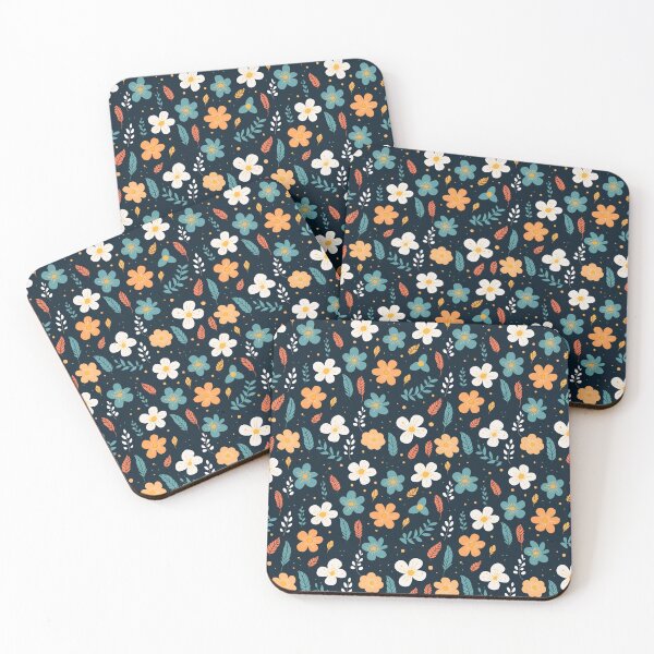 Item preview, Minimal flower seamless pattern  designed and sold by Sunakokookkook.