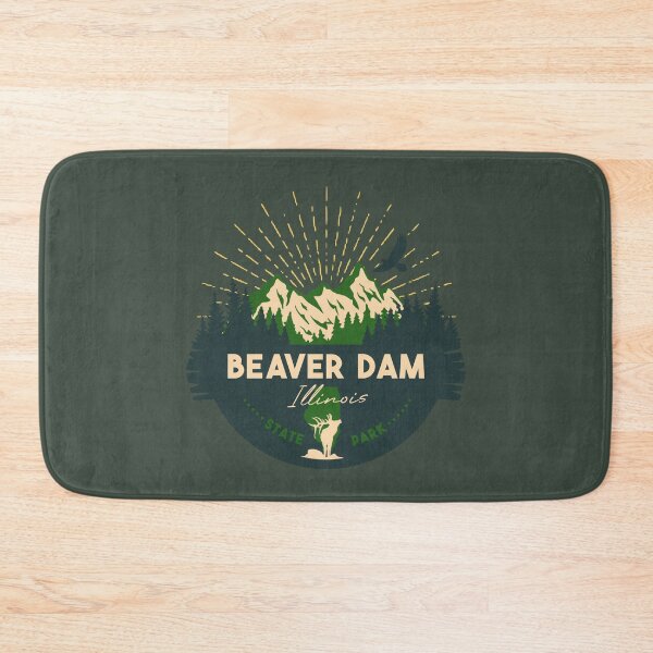 Item preview, Beaver Dam State Park Illinois - IL Badge Souvenir Sunset designed and sold by mountainfad.