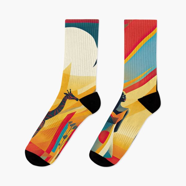 Item preview, African Savanna Bauhaus Design designed and sold by ArtificialGenes.