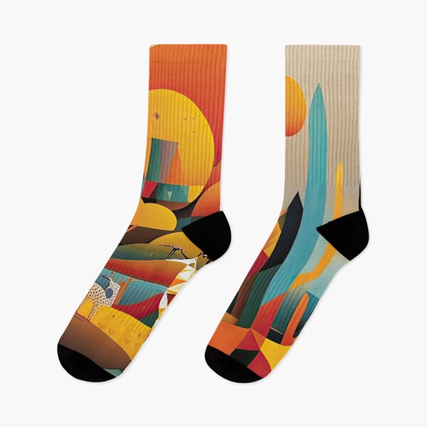 Item preview, African Savanna Bauhaus Design designed and sold by ArtificialGenes.