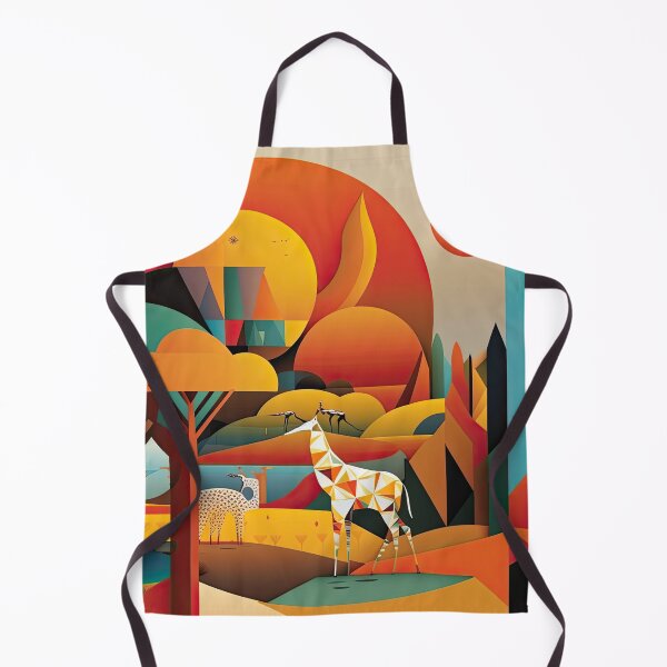 Artikelvorschau, African Savanna Bauhaus Design entworfen und verkauft von ArtificialGenes.