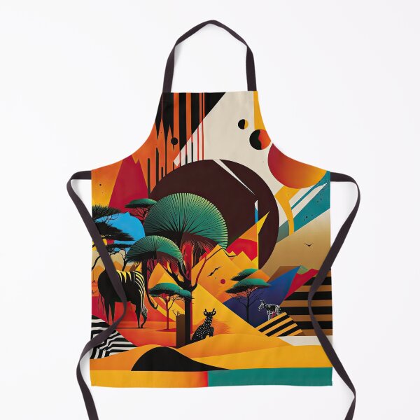 Artikelvorschau, African Savanna Bauhaus Design entworfen und verkauft von ArtificialGenes.