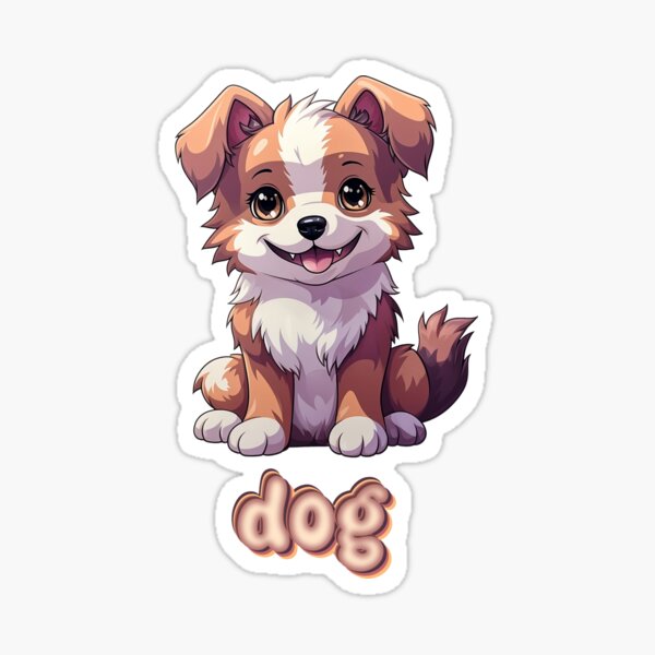 dog with hat + glasses Sticker for Sale by PigSucculent