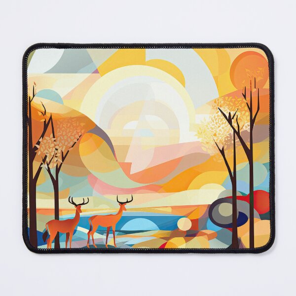 Item preview, African Savanna Bauhaus Design designed and sold by ArtificialGenes.