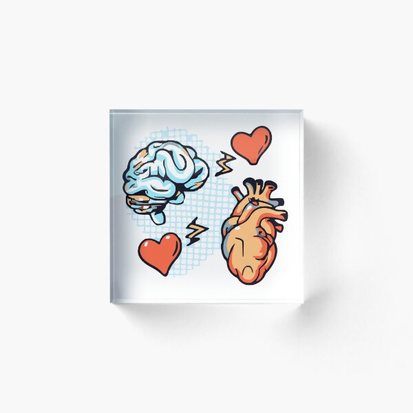 Aperçu de l'œuvre Coeur et cerveau créée et vendue par E1Profesor.