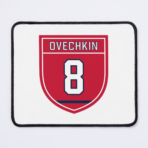 Item preview, Ovechkin #8 emblem designed and sold by Tarroi.