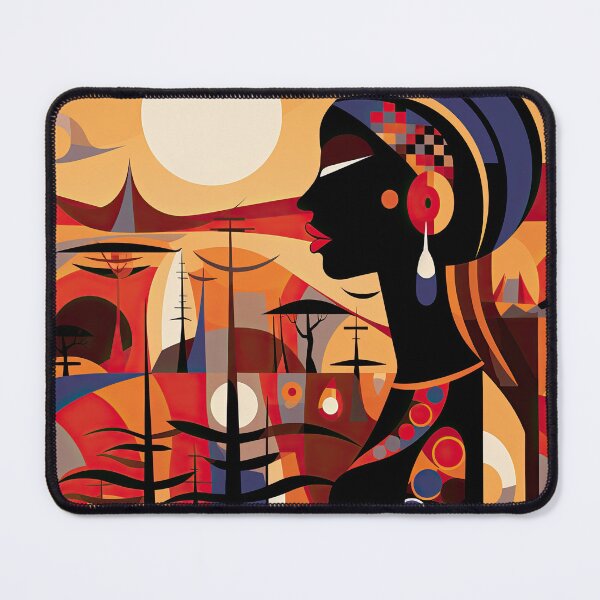 Item preview, African Savanna Bauhaus Design designed and sold by ArtificialGenes.