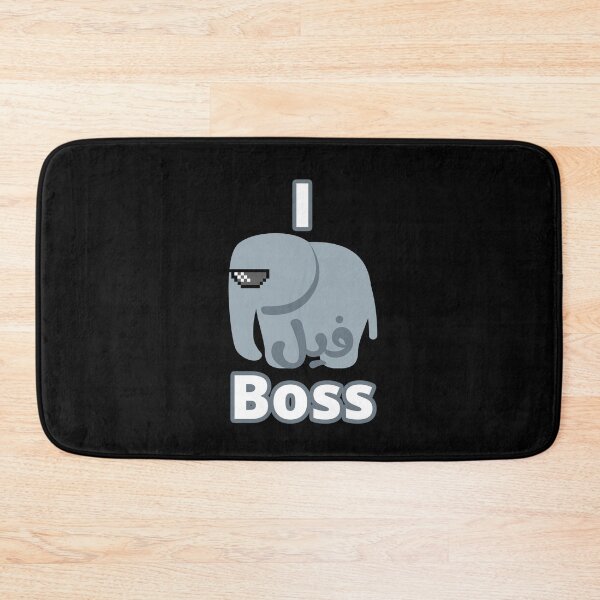 Item preview, I Feel Boss, I فيل Boss designed and sold by ArabicMerch.