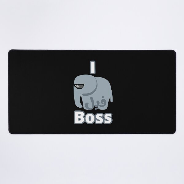Item preview, I Feel Boss, I فيل Boss designed and sold by ArabicMerch.