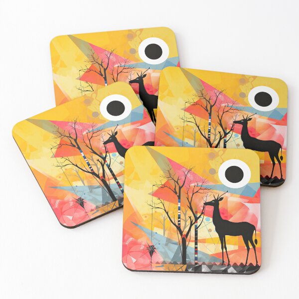 Item preview, African Savanna Bauhaus Design designed and sold by ArtificialGenes.