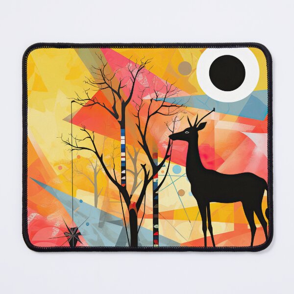 Item preview, African Savanna Bauhaus Design designed and sold by ArtificialGenes.