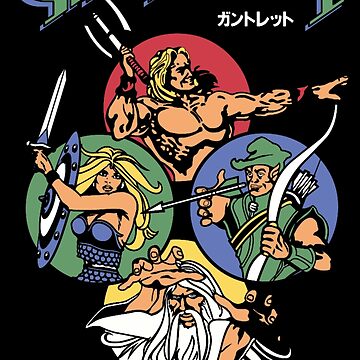 Imagen de la obra Gauntlet Retro Vintage Juegos de arcade de SydnieLebsack