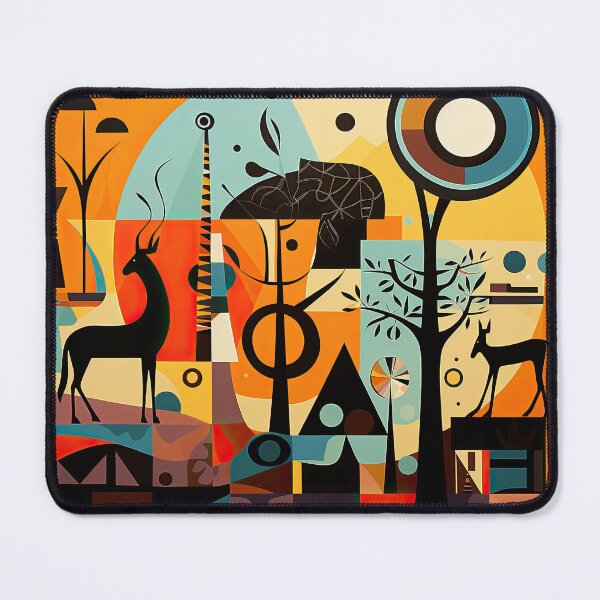 Item preview, African Savanna Bauhaus Design designed and sold by ArtificialGenes.