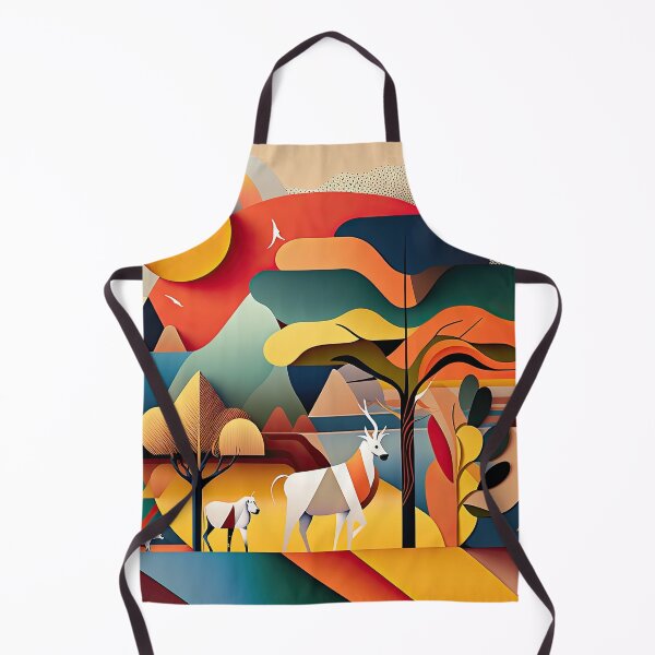 Artikelvorschau, African Savanna Bauhaus Design entworfen und verkauft von ArtificialGenes.